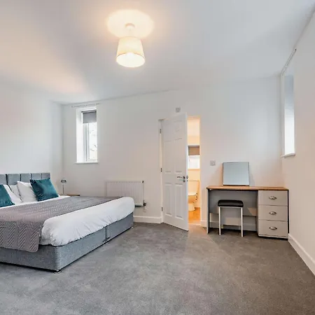 Modern, City Living Apartments- Private Parking Oxford Habitación foto