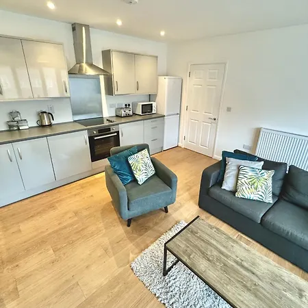 Modern, City Living Apartments- Private Parking Oxford Habitación foto