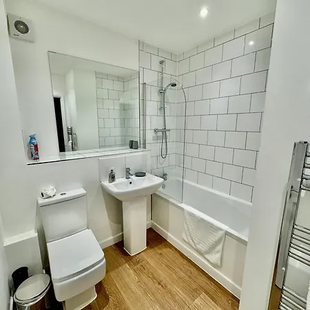 Modern, City Living Apartments- Private Parking Oxford Habitación foto