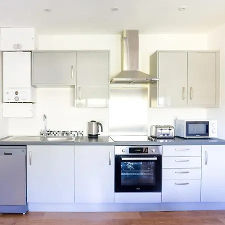 Modern, City Living Apartments- Private Parking Oxford Habitación foto